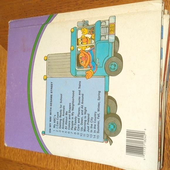 Sesame Street Book Club Set of 5 Hardback Books - Used - Picture 3 of 16